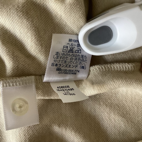 Lands' End Polo Shirt Mens 2XL XXL Pima Cotton Classic Casual Made in Peru Golf - Picture 11 of 12